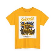 Sweden Sverige Graphic Tee – Svenska Pride Flag Lion Design - Image 11