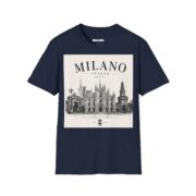 Milano Italia Skyline T-Shirt — Vintage Duomo Graphic Tee - Image 31