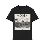 Roma Italia Graphic T-Shirt — Vintage Rome Cityscape Tee - Image 7