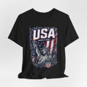 USA World Cup T-Shirt — Patriotic Soccer Tee with Statue of Liberty & Flag - Image 12