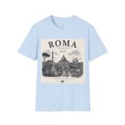 Roma Italia Graphic T-Shirt — Vintage Rome Cityscape Tee - Image 27