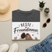 Beste Freundinnen T-Shirt – BFF Freundschaftsshirt mit Herzmotiv - Image 16