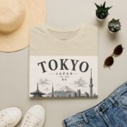 Tokyo Skyline T-Shirt — Vintage Japan Travel Tee - Image 9