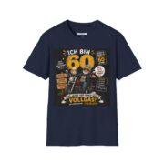 60th Birthday Motorcycle T‑Shirt — Ich bin 60! German Funny Biker Tee - Image 19