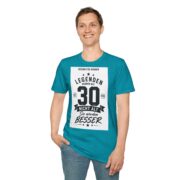Legendary Since 1995 “30” T-Shirt – German "Legenden werden mit 30" Birthday Tee - Image 18