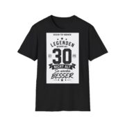 Legendary Since 1995 “30” T-Shirt – German "Legenden werden mit 30" Birthday Tee - Image 4