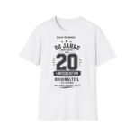 T-Shirt — 20 Jahre Geburtstag Design für Männer, Limited Edition 20