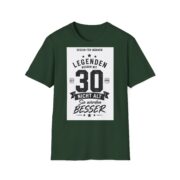 Legendary Since 1995 “30” T-Shirt – German "Legenden werden mit 30" Birthday Tee - Image 13