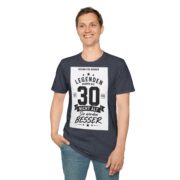 Legendary Since 1995 “30” T-Shirt – German "Legenden werden mit 30" Birthday Tee - Image 27