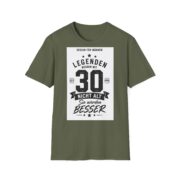 Legendary Since 1995 “30” T-Shirt – German "Legenden werden mit 30" Birthday Tee - Image 10