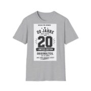 T-Shirt — 20 Jahre Geburtstag Design für Männer, Limited Edition 20 - Image 7
